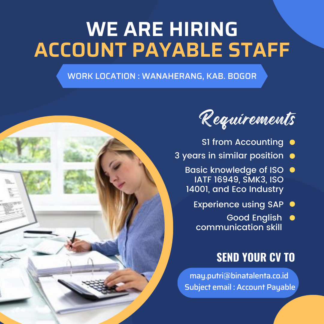 Bina Talenta | Job: Account Payable